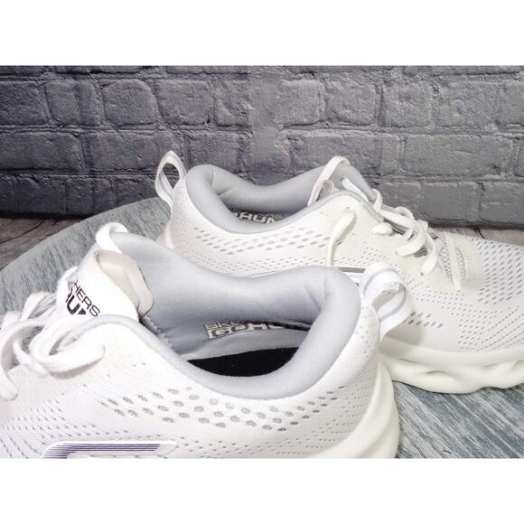 Skechers Go Run Glide-Step Flex White Men 7.5 Used in Very Good Condition - Picture 11 of 14